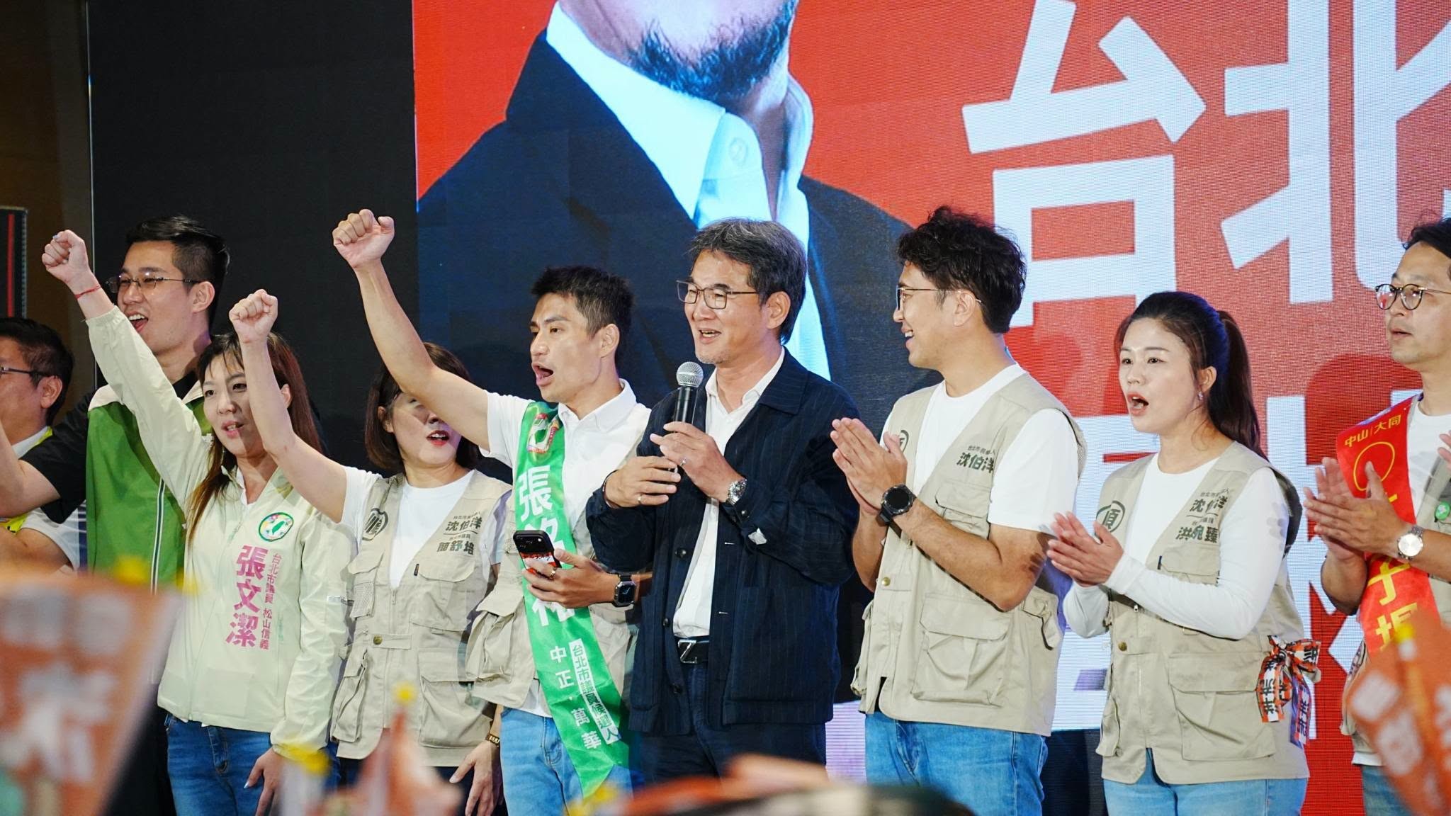 「洋劉正派」!沈伯洋合體劉建國喊:台北順起來、雲林動起來