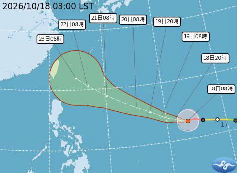 強颱薔琵恐在週五、六影響台灣!賈新興示警:秋颱不登陸也可能致災