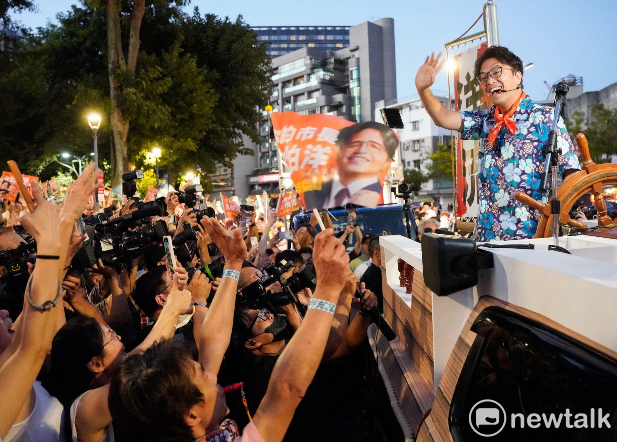 沈伯洋民調輾壓蔣萬安17% 國民黨:真的穩了!