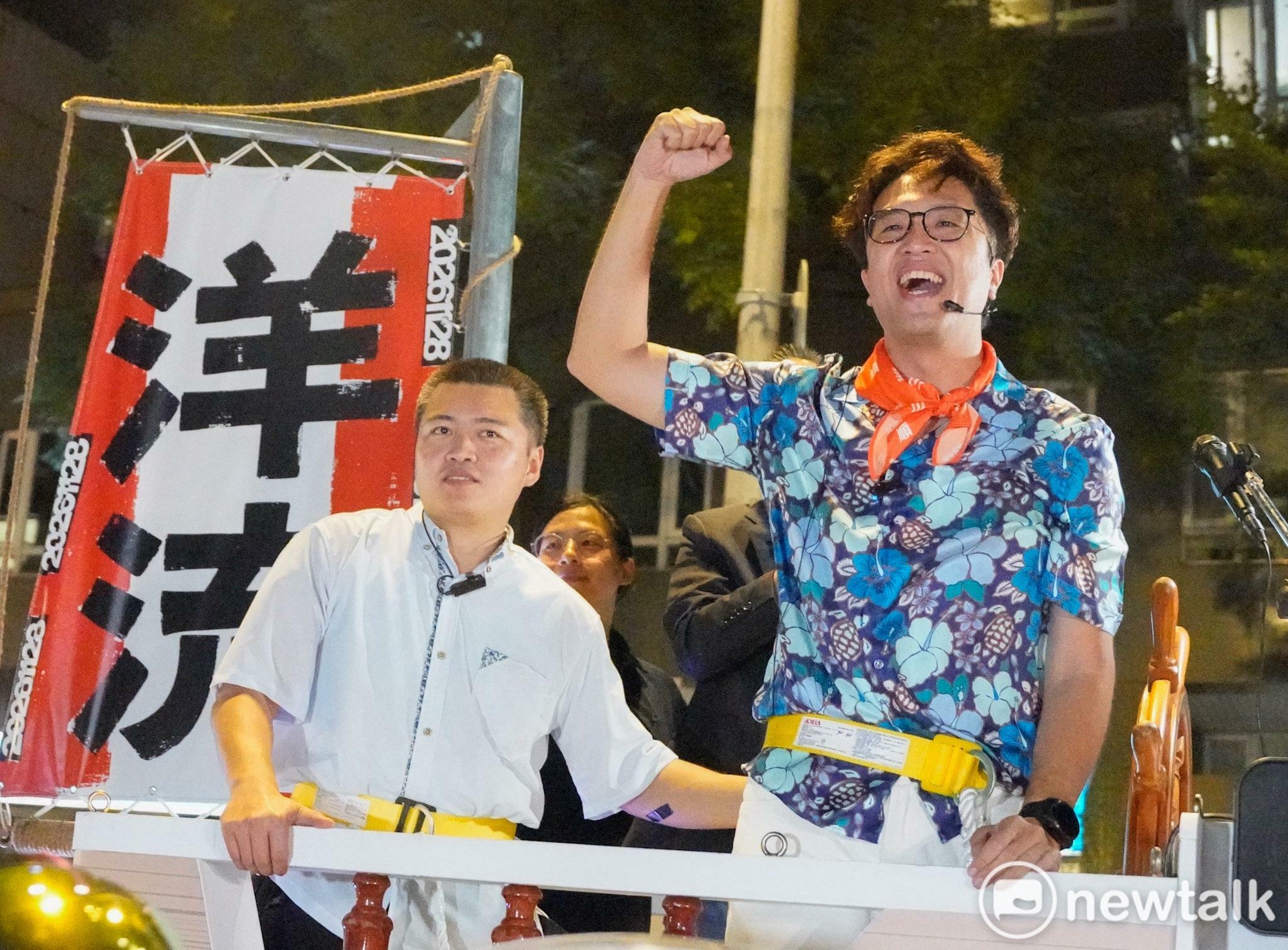 沈富雄驚喊「蔣萬安可能落選」!形容選情如夕陽 網友反串:蔣寶,我累了