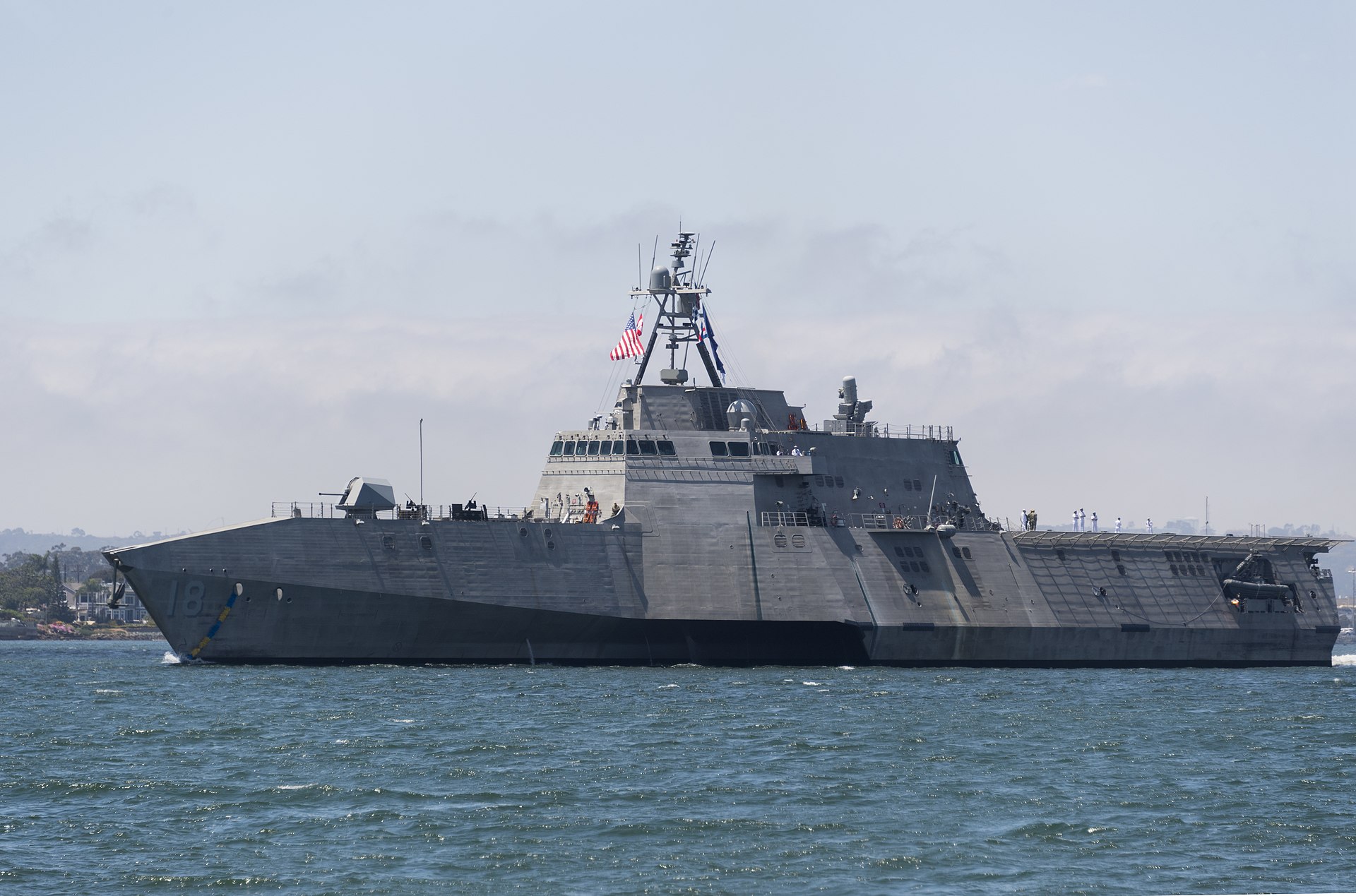 中國控美獨立級濱海戰鬥艦LCS-18闖仙賓礁 近年衝突一覽