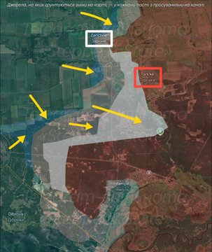  透過「維瓦爾第」反攻行動，烏軍成功奪回了利曼地區的控制權。 圖：翻攝自 @AndySch64494719 X 帳號 