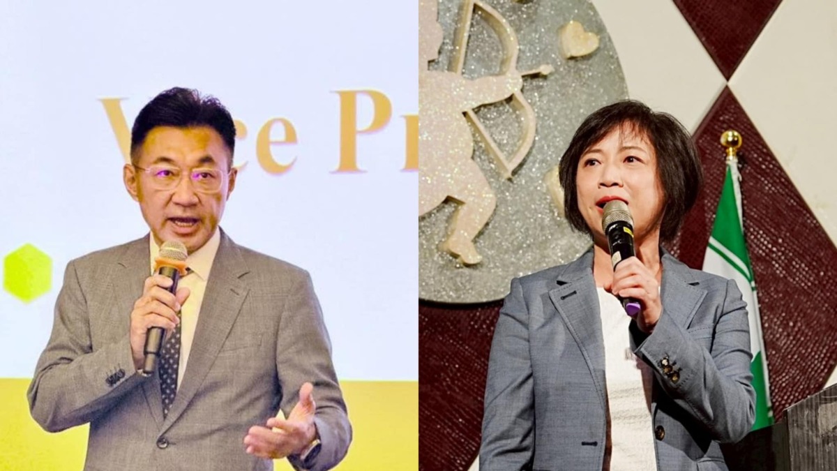 台中市長辯論卡關!江啟臣批時間反覆 何欣純斥全英文歧視選民