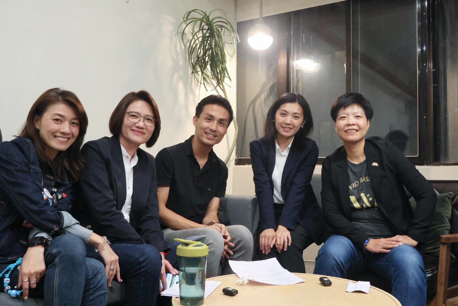  台北好政連線與劉柏君對談 圖：台北好政連線提供 