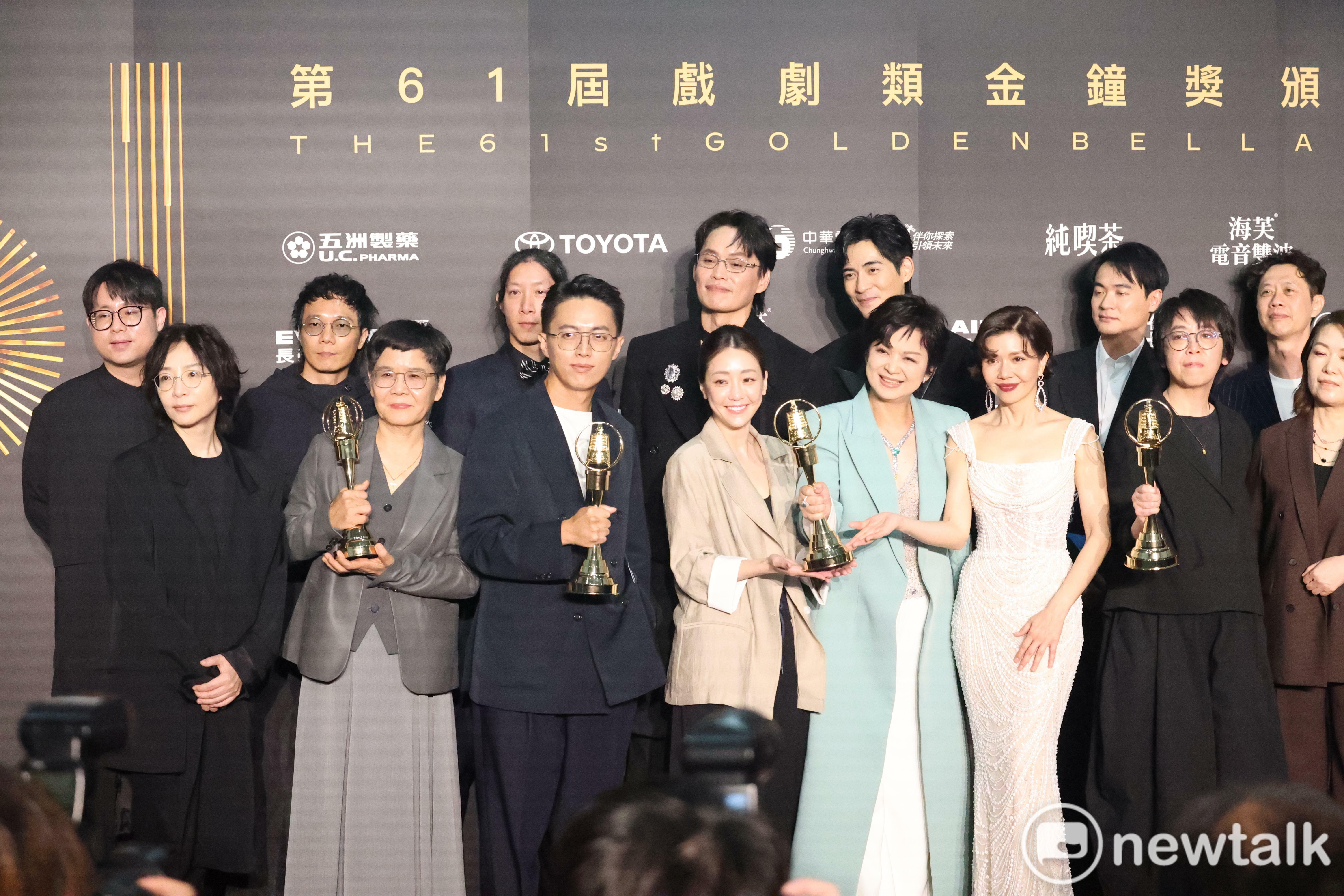 金鐘61》《與惡Ⅱ》奪戲劇節目獎!公視經理於蓓華感性喊話:讓台灣更好是最重要KPI