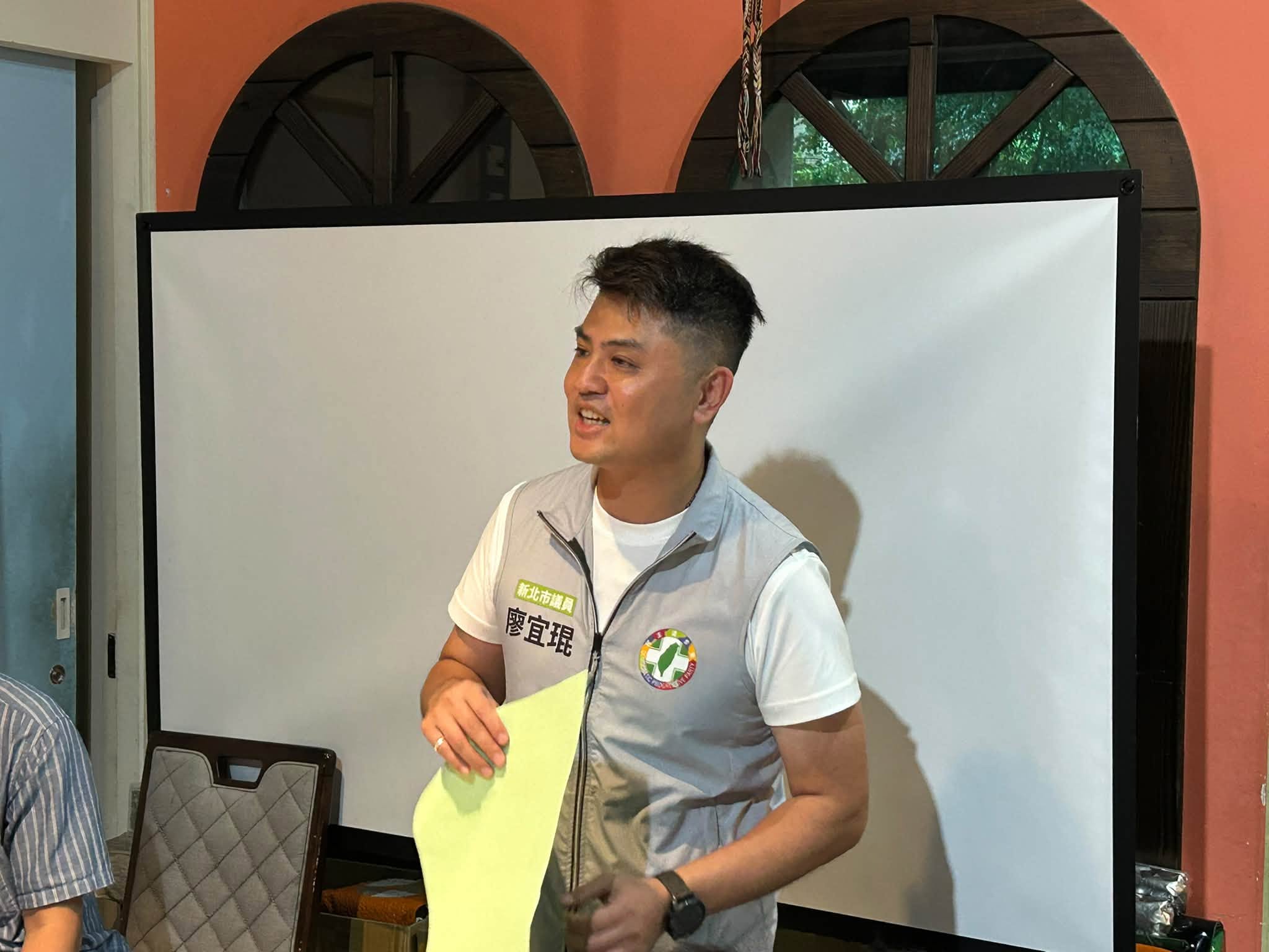 涉提供免費磨菜刀等賄選行徑! 新北議員廖宜琨遭檢聲押禁見