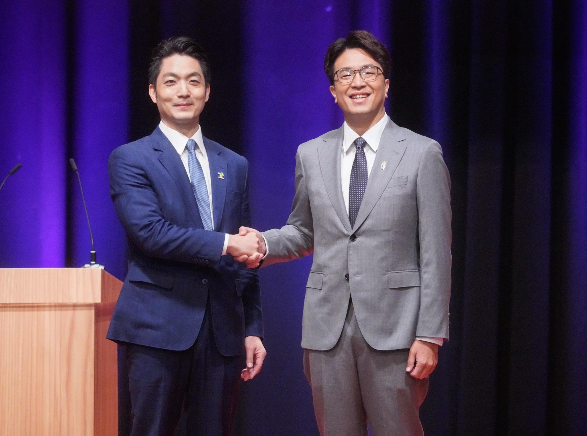 沈伯洋、蔣萬安首場台北市長電視辯論今登場 原規劃彈幕互動喊卡