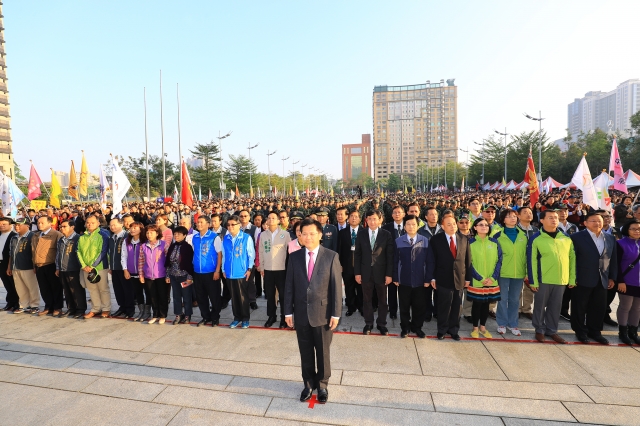 中市元旦升旗響應花博年邀新移民齊唱國歌 生活 新頭殼newtalk