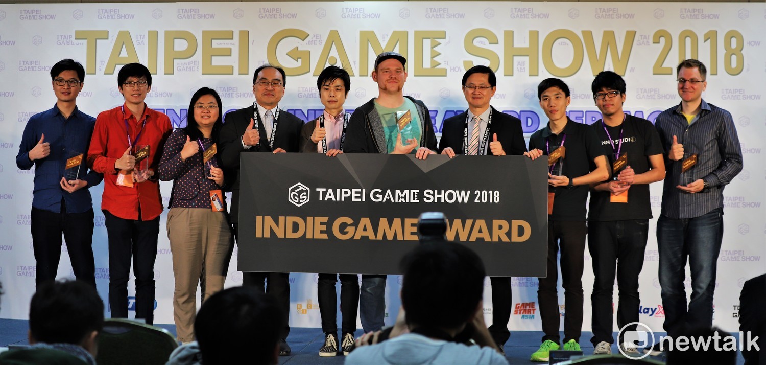 今（25）日台北國際電玩展開幕，同時也舉行了獨立遊戲獎頒獎典禮。   圖：蔡幸秀/攝