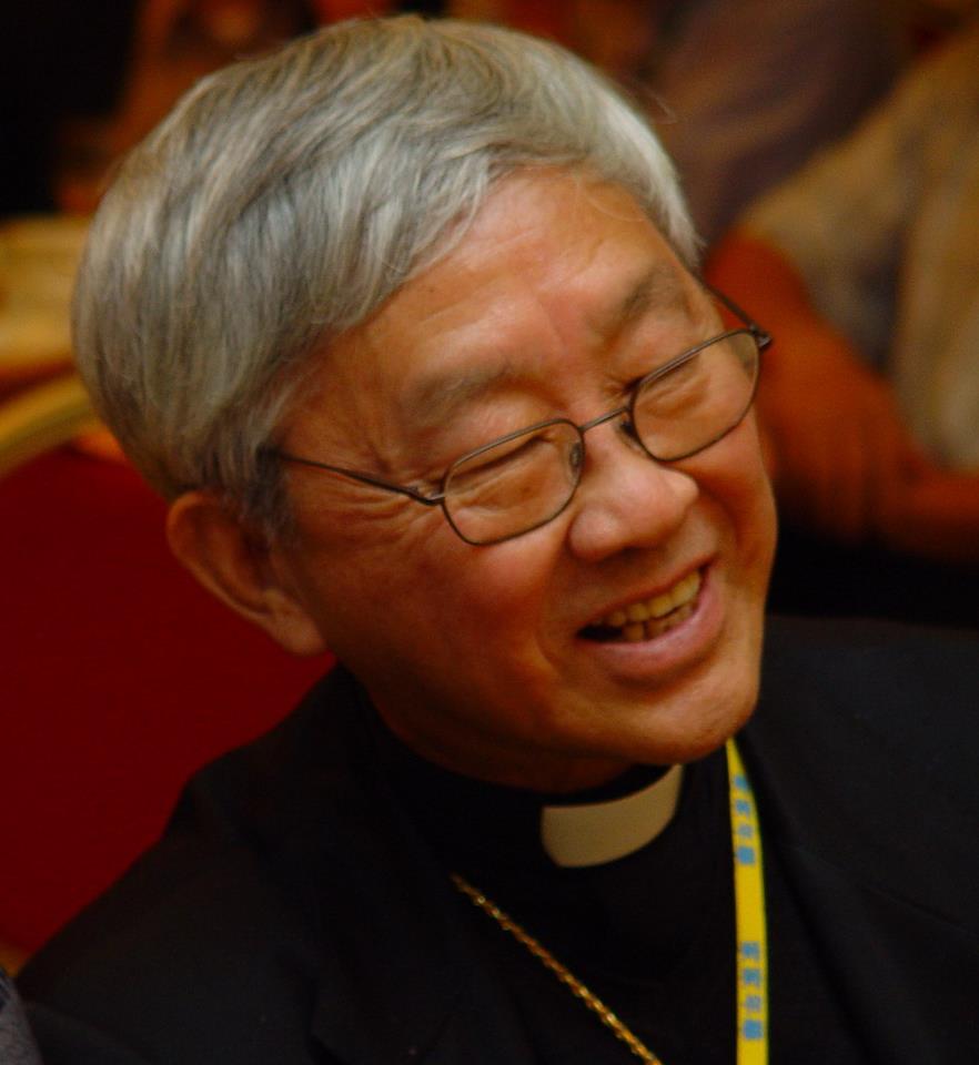 天主教香港教區榮休主教陳日君。   圖：翻攝維基百科