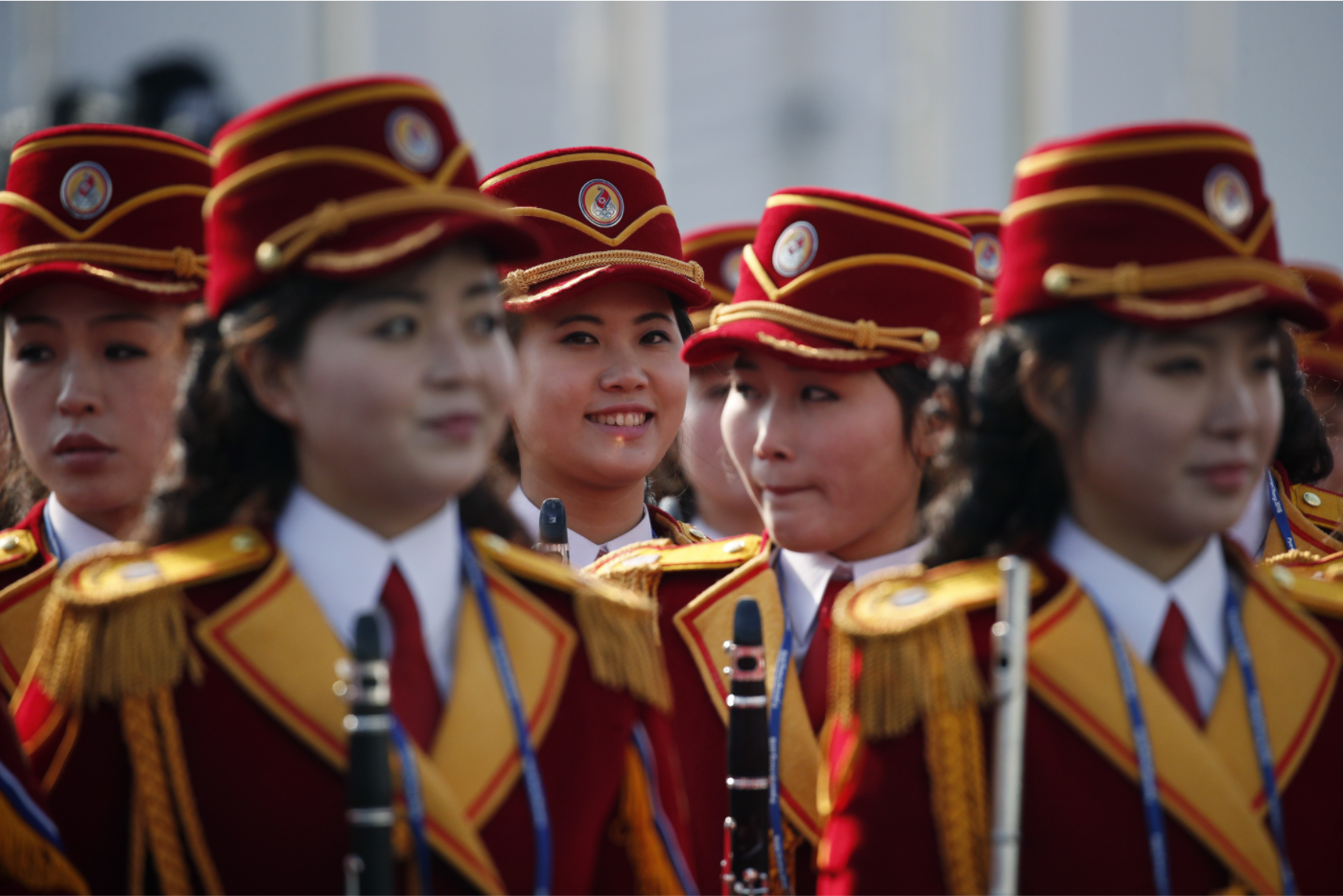 北韓正妹啦啦隊是平昌冬奧的嬌點（4）。   