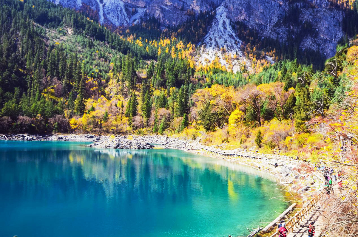 Jiuzhaigou Changhai Foto | Descarga Gratuita HD Imagen de Foto - Lovepik