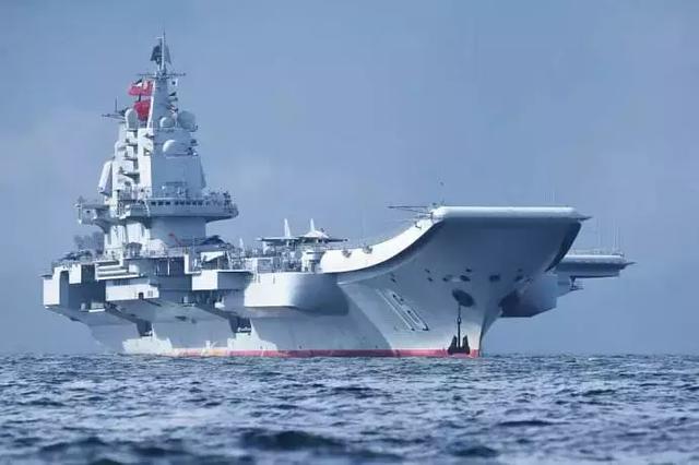 中國航空母艦遼寧號。   圖：翻攝自中國國防部網站