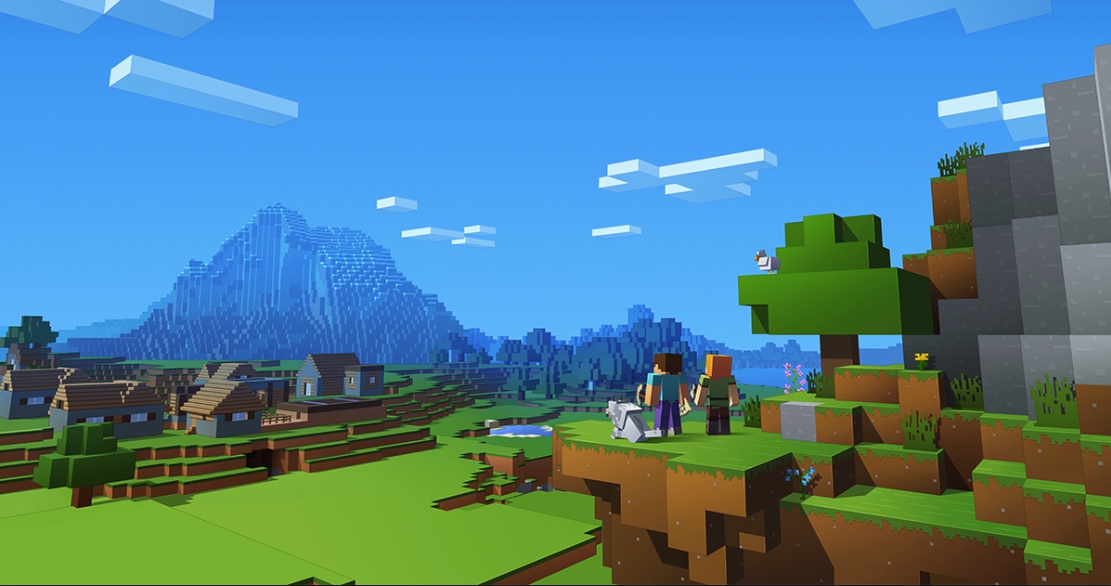 Minecraft 是一個由方塊組成的世界，玩家可以在遊戲中透過各種工具與機制，打造自己的房子、探索世界，並且與其他玩家一同遊樂。