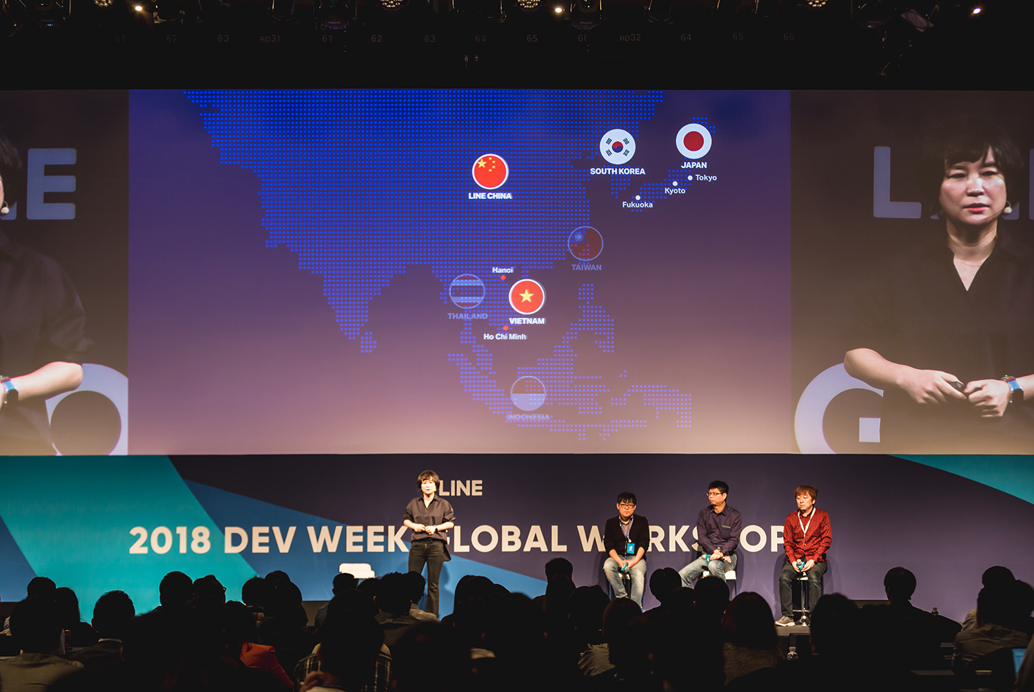 全球各地共千名的LINE開發工程師齊聚首爾參加LINE DEV WEEK 2018。