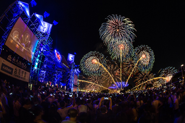 2018台北河岸音樂祭將在8/17-8/19在台北市大同區延平河濱公園舉辦。   圖：flickr/Chien-Sheng Huang開放權限