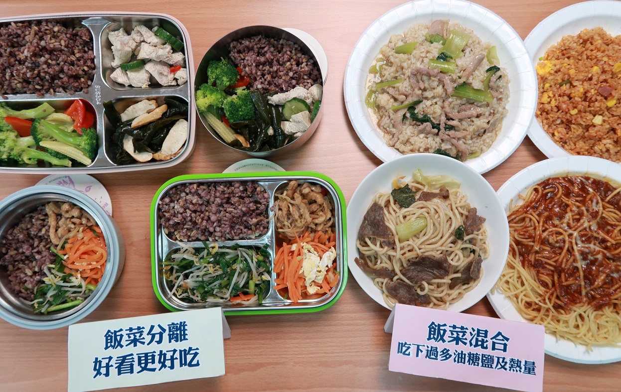 董氏基金會食品營養中心今年推出了台灣版「我的餐盤」，鼓勵大家落實均衡飲食生活。   圖：董氏基金會食品營養中心/提供