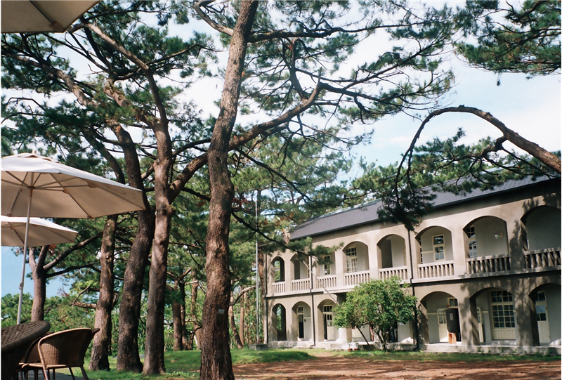 松園別館是日治時代留下來的建築，是花蓮著名的打卡景點。   圖：截自文化部地方文化館網站