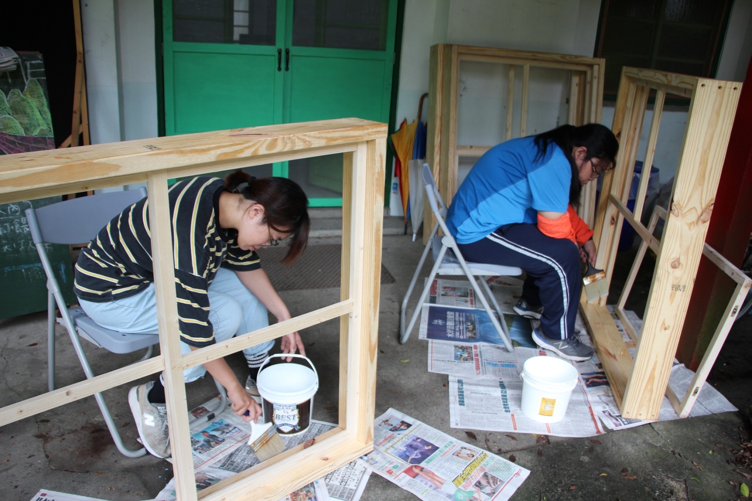 歷史悠久的雲林縣虎尾鎮的「建國眷村」為台灣現存規模最大的眷村之一。