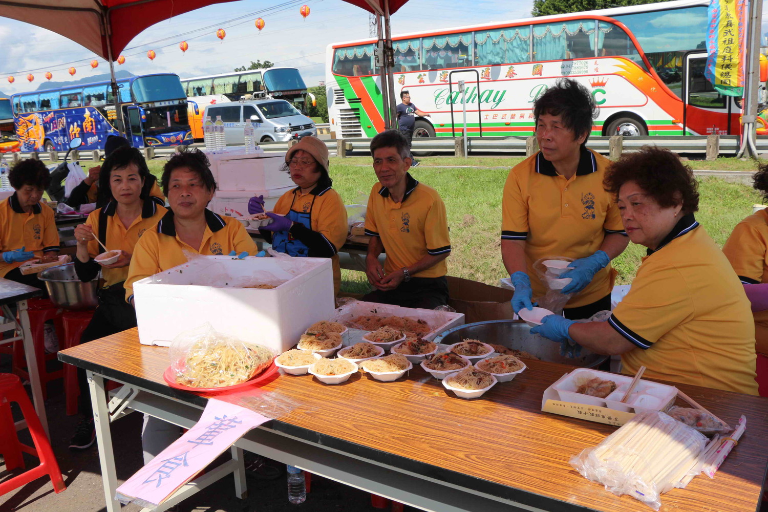 「2018新北市玄天上帝文化祭」五股場活動今(14)日舉辦大型祈福法會。 