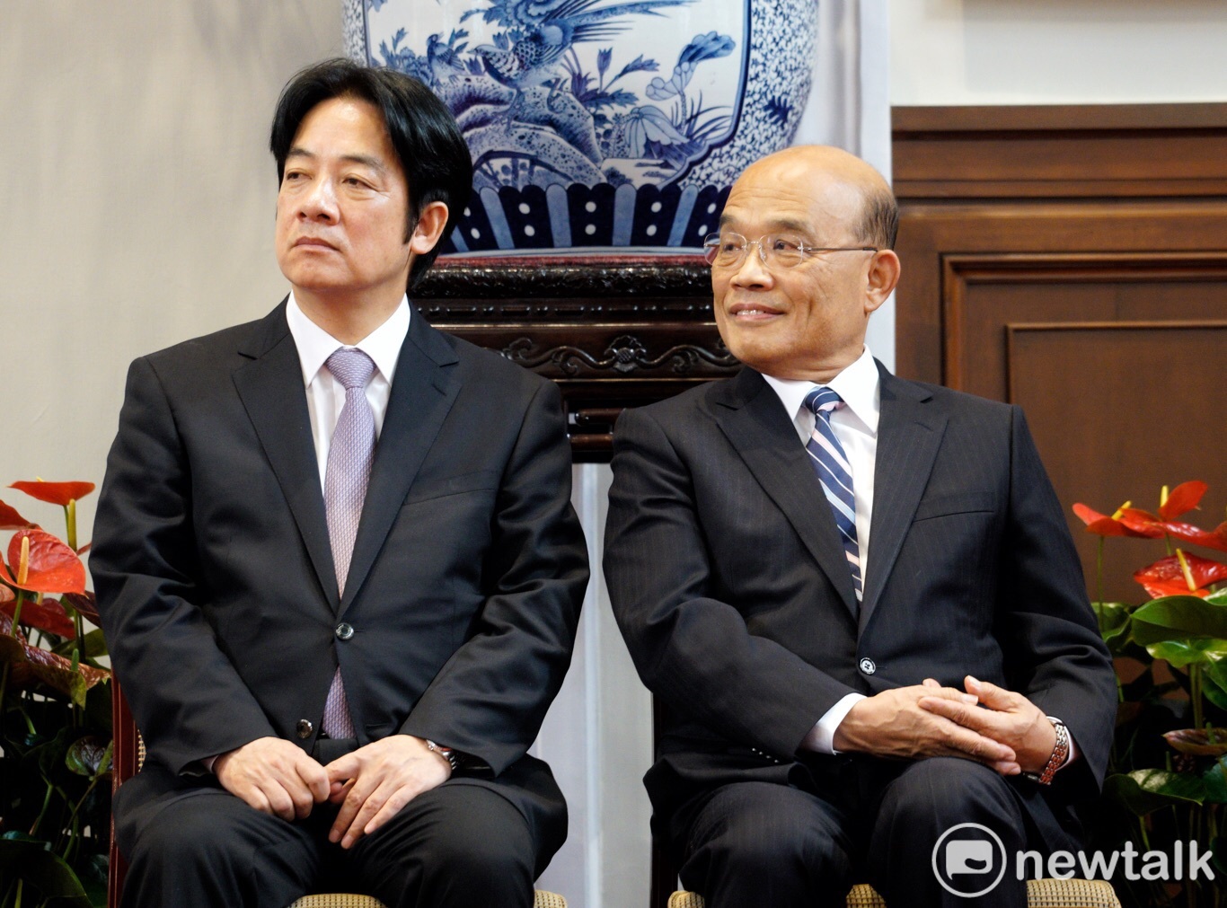 總統蔡英文今早11:00宣布接任行政院長人選,由蘇貞昌接任。 圖:張良一/攝 總統蔡英文今早11:00宣布接任行政院長人選,由蘇貞昌接任。 圖:張良一/攝