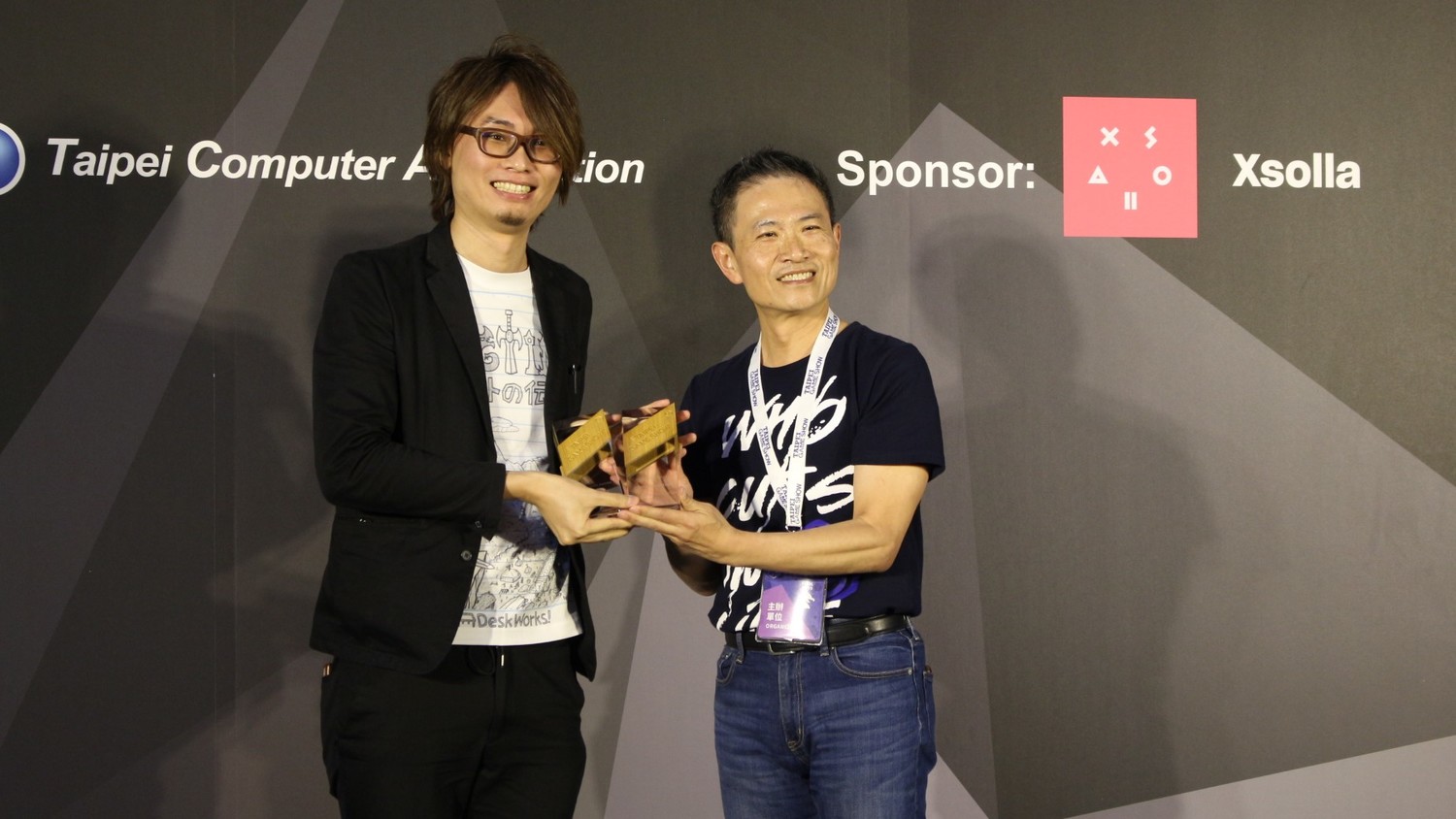 日本Deskworks憑藉其「手繪風RPG」《RPG TIME: The Legend of Wright》連奪IGA三大獎成最大贏家。   圖：簡育詮/攝