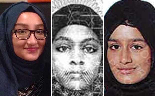 英國3名少女在2015年2月蹺家，投入IS恐怖組織，英國警方追查出她們最後行蹤是在土耳其機場，右為貝居姆。   圖：新頭殼資料照/翻攝網路