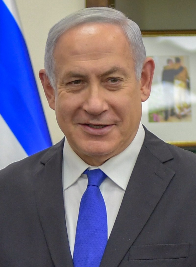 以色列總理納坦雅胡涉嫌貪瀆，儘管他堅拒下台，仍有68%的受訪者希望他辭職走人。   圖:US Department of State 提供(Public Domain)