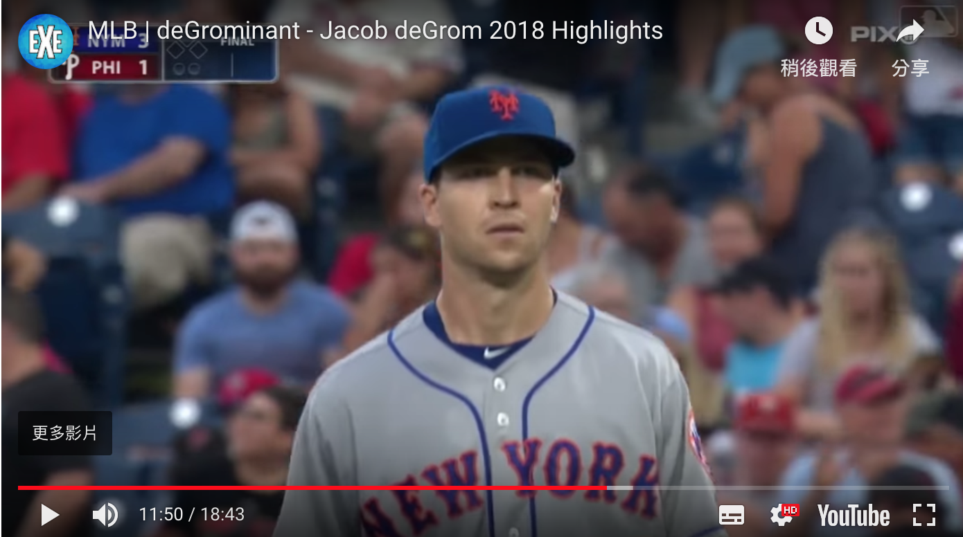 MLB  deGrominant - Jacob deGrom 2018 Highlights 