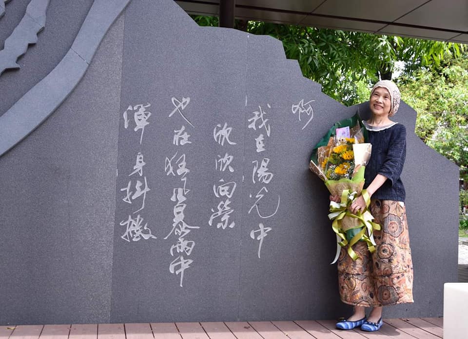 台語文學作家顧德莎。&nbsp;&nbsp;&nbsp;圖：翻攝自顧德莎臉書