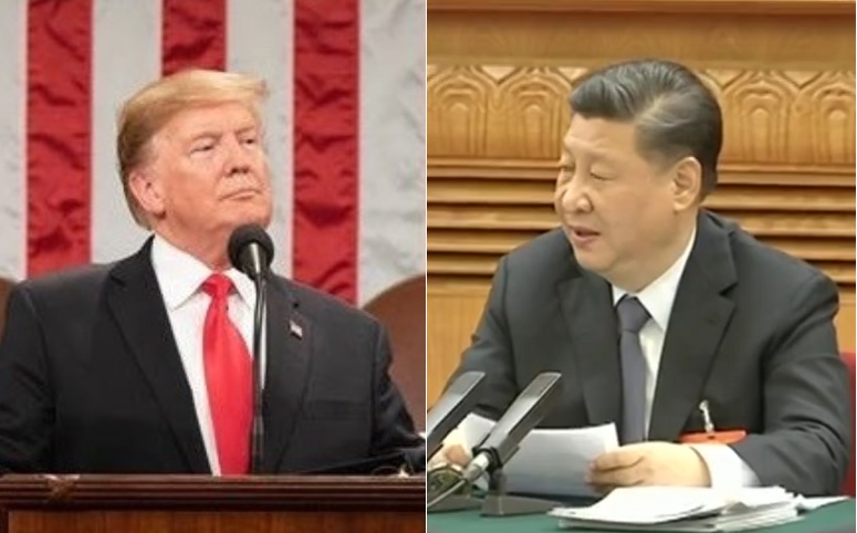 美國總統川普（左）和中國國家主席習近平（右），將在G20高峰會見面。   圖：新頭殼合成