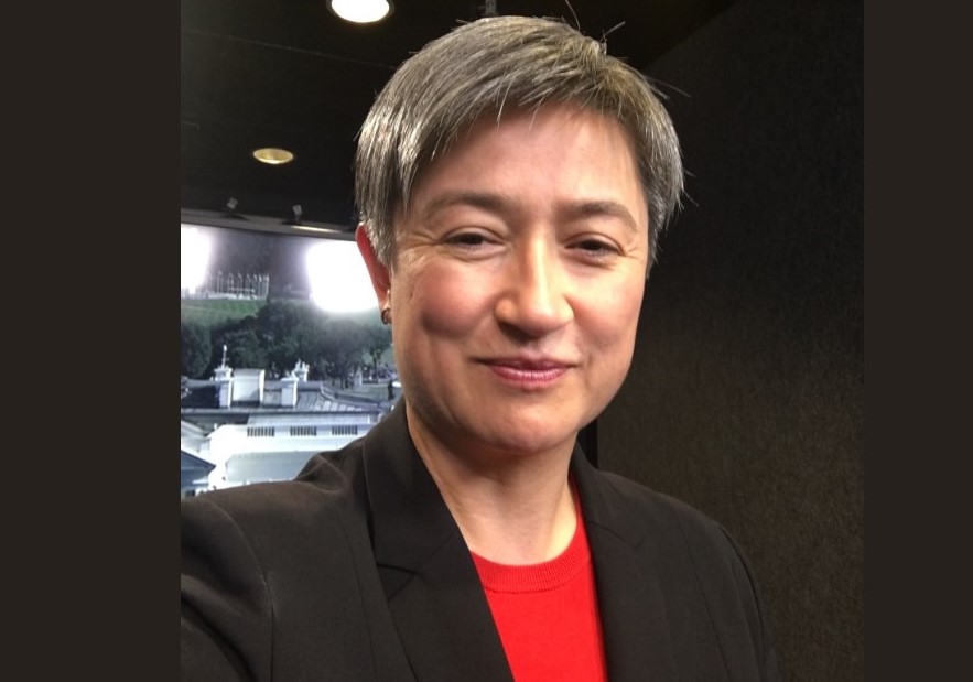  澳洲外交部長黃英賢。 圖：翻攝自Senator Penny Wong推特。 
