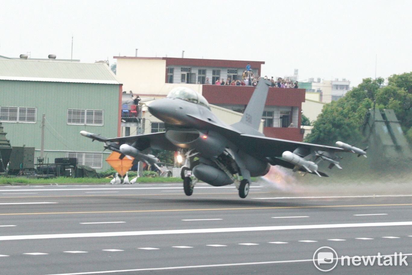  F-16戰機。(示意圖) 圖：張良一/攝(資料照) 