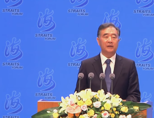 中國全國政協主席汪洋。   圖：翻攝自Youtube（資料照）