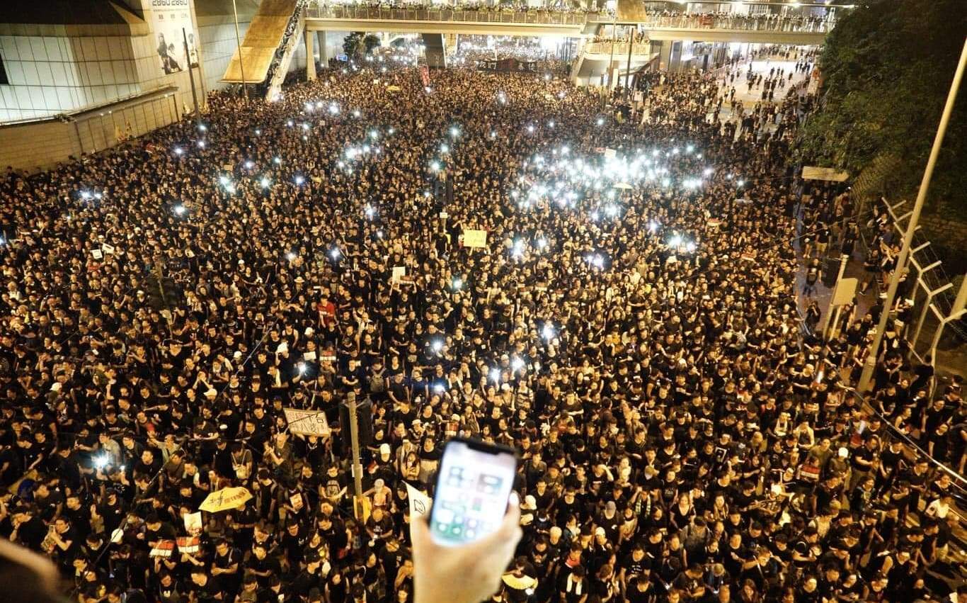 616反送中！民陣：200萬零1人上街 港警估逾33萬 | 中國 | Newtalk新聞