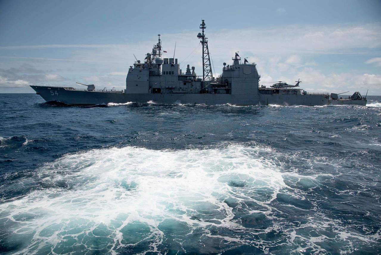 法國聲明立場，將與美國合作。（示意圖）   圖：翻攝USS ANTIETAM (CG 54)臉書