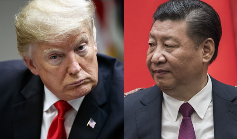 美國總統川普（圖左）與中國國家主席習近平（圖右）。   圖：達志影像/美聯社（資料照）