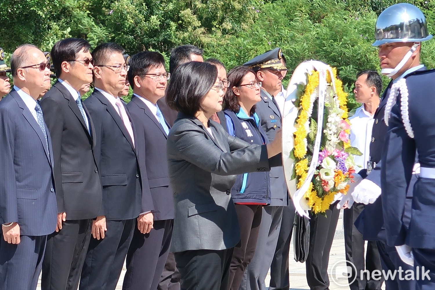 蔡英文首出席金門八二三活動 沒當年奮戰就沒中華民國台灣 政治 新頭殼newtalk