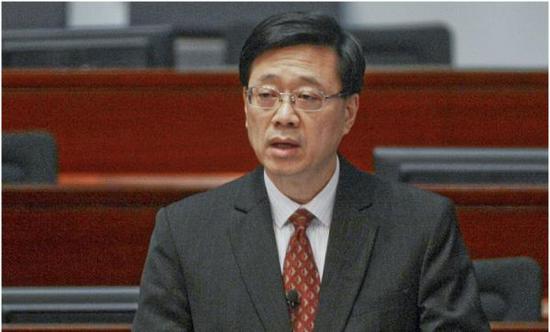 前香港保安局長李家超接任新政務司司長。   圖：翻攝自環球網
