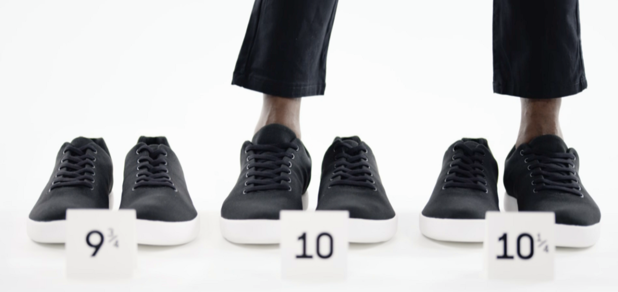 Atoms 希望讓雙腳尺碼不同的消費者也能買到真正合腳的鞋子。   圖：取自Atoms官網
