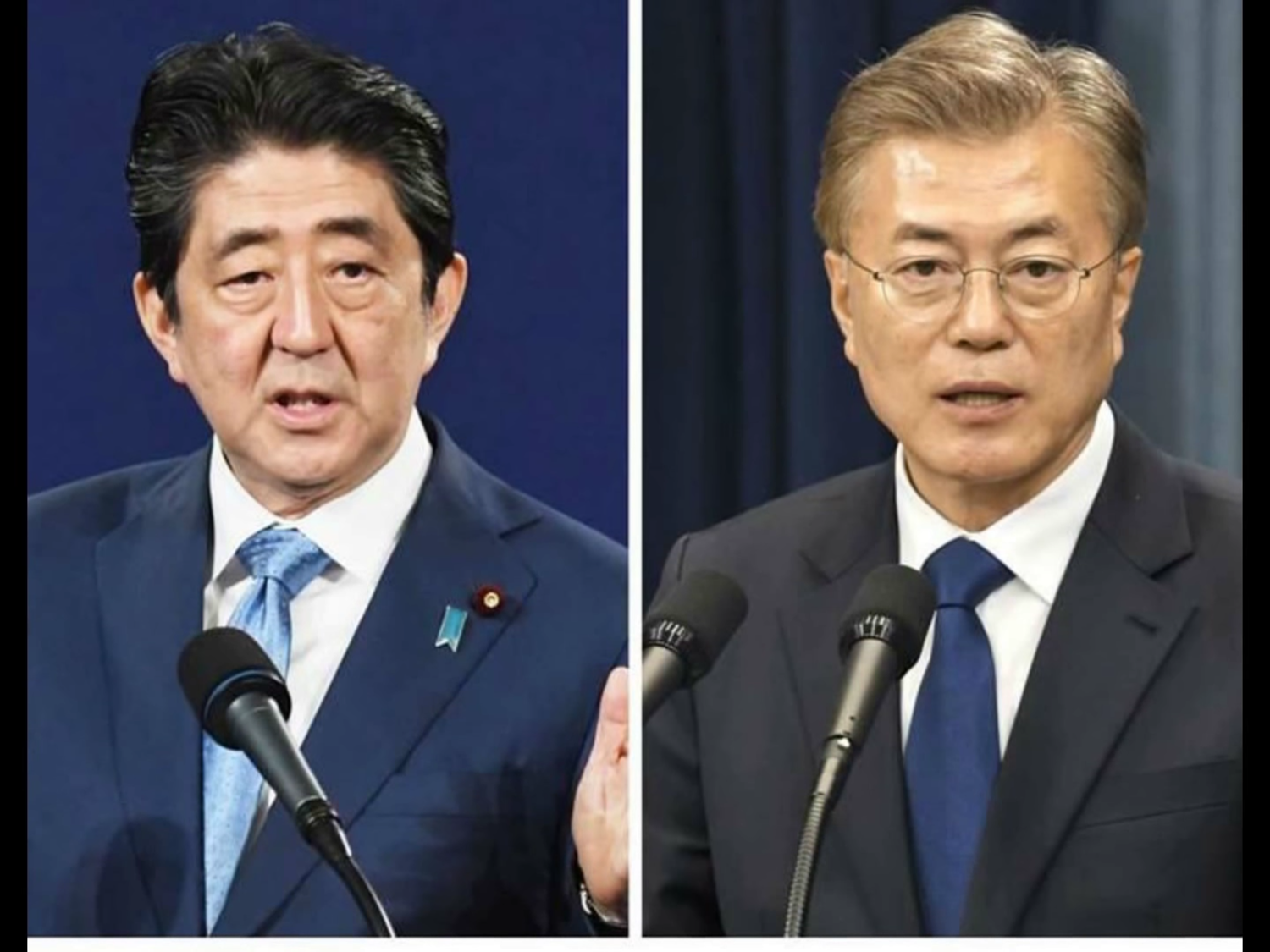 日本、南韓之間貿易戰仍在持續，根據《韓聯社》2日報導，因日本對撤銷限制貿易措施反應冷淡，南韓當局當天就決定重新將兩國的貿易問題訴諸世界貿易組織(WTO)。   圖：新頭殼合成