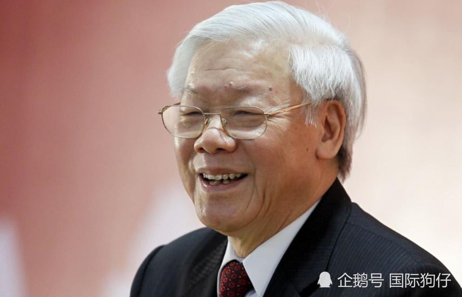  越共中央總書記、國家主席阮富仲極力打擊貪腐。 圖 : 翻攝自企鵝號/國際狗仔 