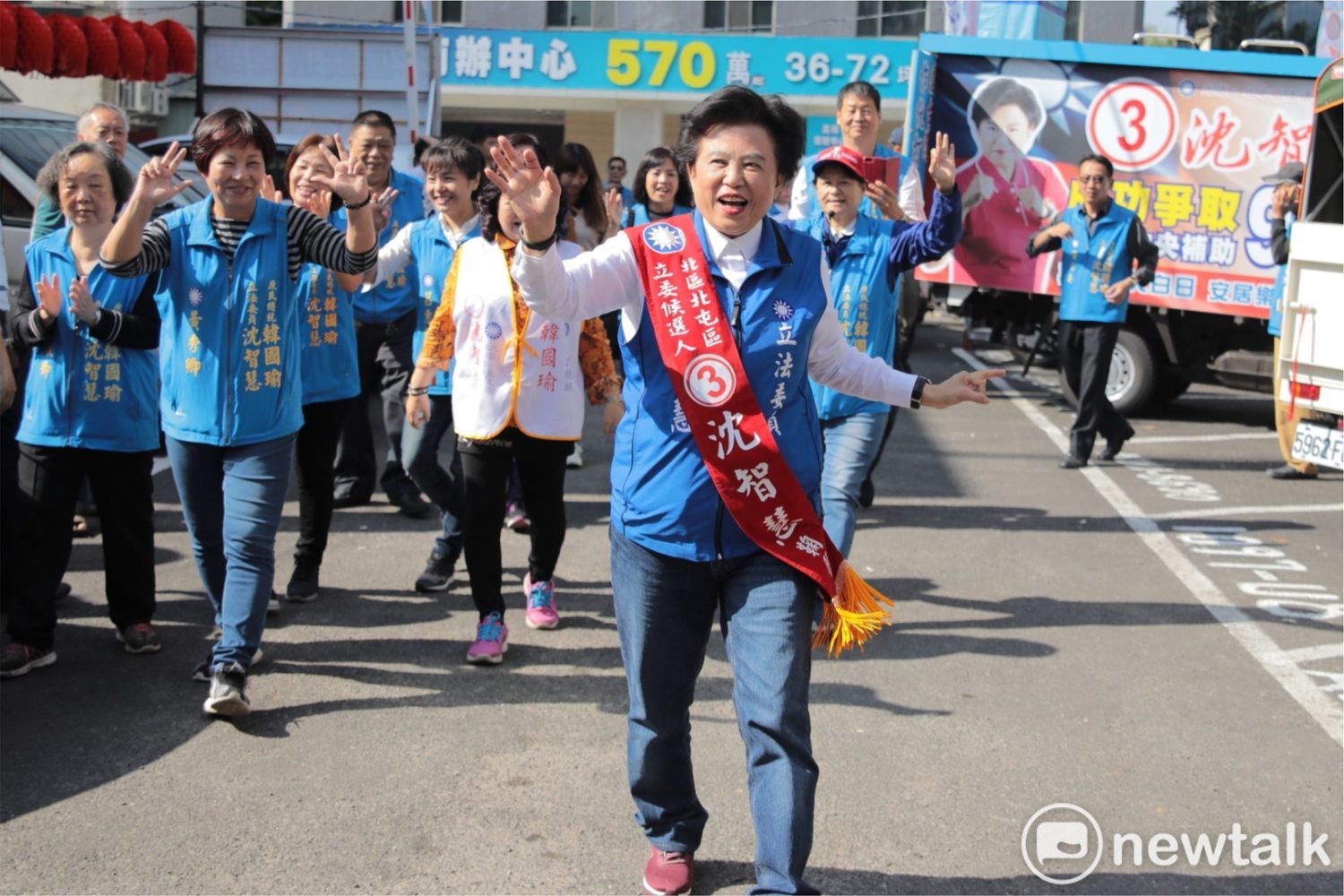 沈智慧強調自己絕不會支持大陸人享用台灣健保。 唐復年/攝 沈智慧強調自己絕不會支持大陸人享用台灣健保。 唐復年/攝