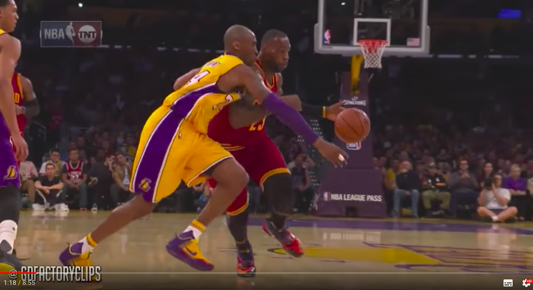 LeBron James vs Kobe Bryant LAST Duel Highlights (2016.03.10) Lakers vs  Cavaliers - LEGENDARY! 