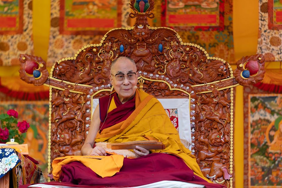 今（6）天是西藏精神領袖達賴喇嘛的85歲生日。   圖：翻攝達賴喇嘛臉書