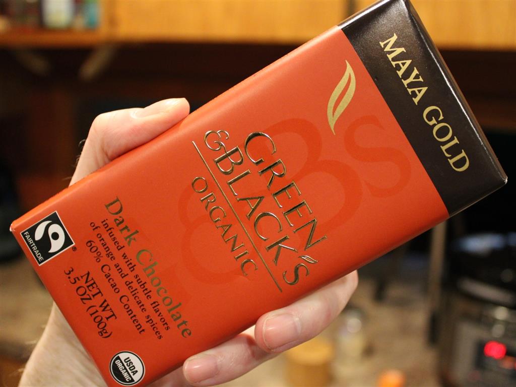 「Green & Black‘s Maya Gold 」巧克力棒是世界上第一項具有公平貿易認證的可可產品，於1994年正式進入全球市場。   圖片來源：vegside.world