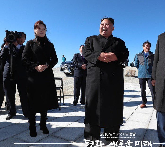 北韓領導人金正恩。   圖：翻攝自青瓦台臉書(photo:NewTalk)