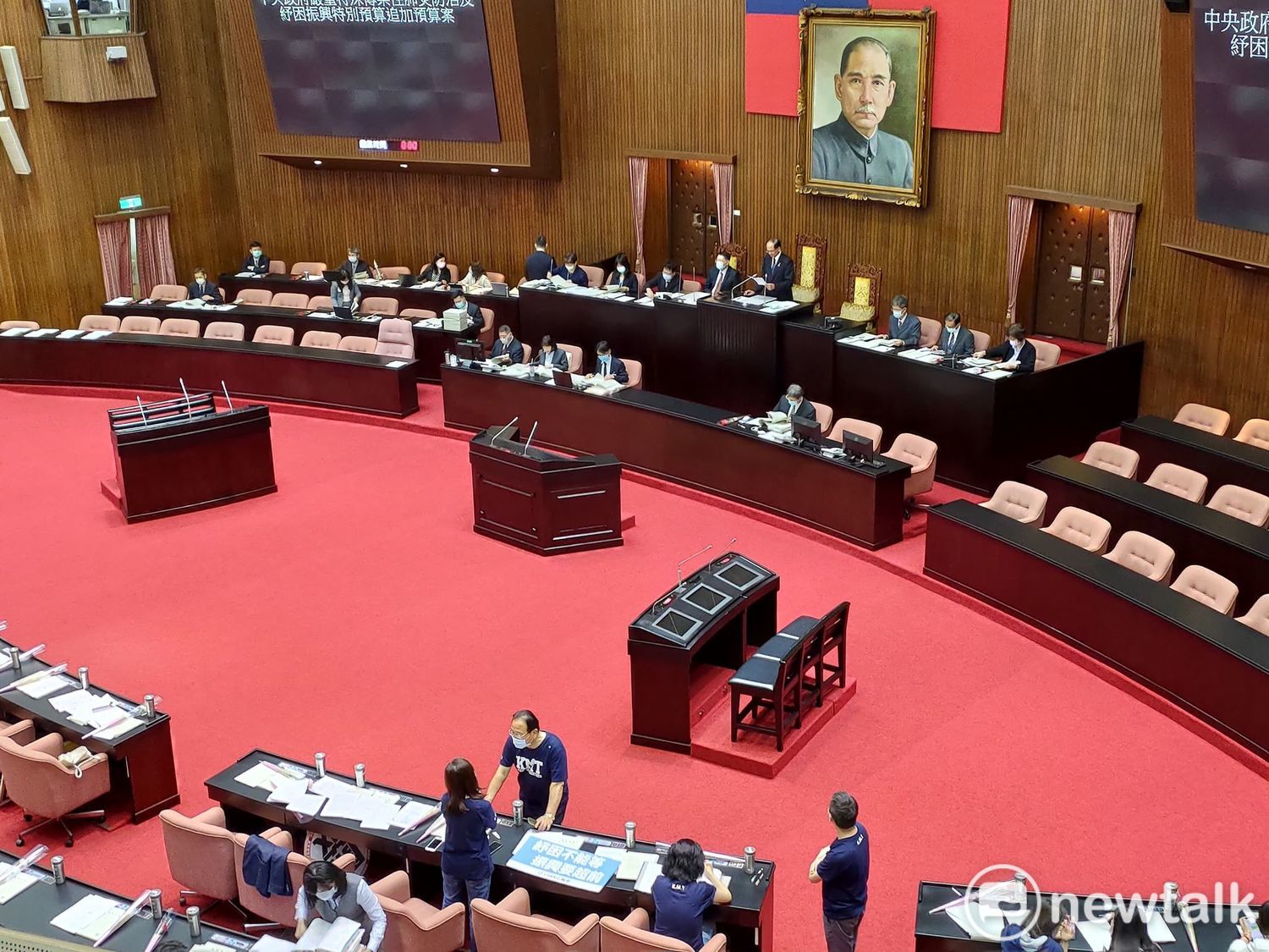 立法院一讀通過「台灣地區與大陸地區人民關係條例」修正草案。   圖：黃建豪/攝