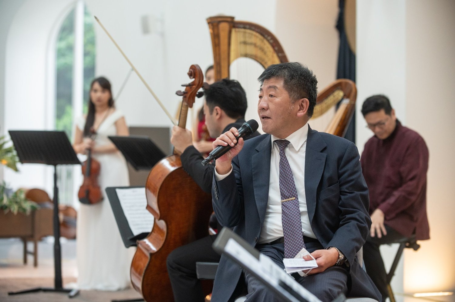 Mother's Day welcomes the good news of zero confirmed diagnosis and no local case in 28 days. Central Epidemic Outbreak Commander Chen Shizhong revealed that this is his first year of Mother's Day without a mother, but that he was very happy that 0 Clinic was confirmed. Image: Photo taken from Facebook of One Song Bay Vocal Orchestra