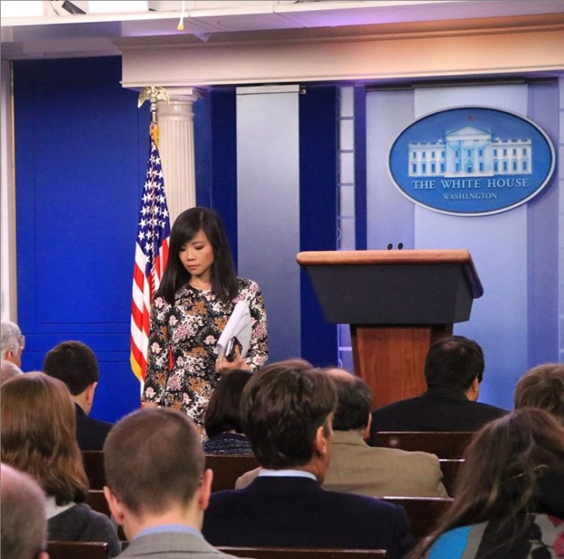 Weijia Jiang became a CBS White House reporter in July 2018. Image: Taken from Weijia Jiang Instagram.